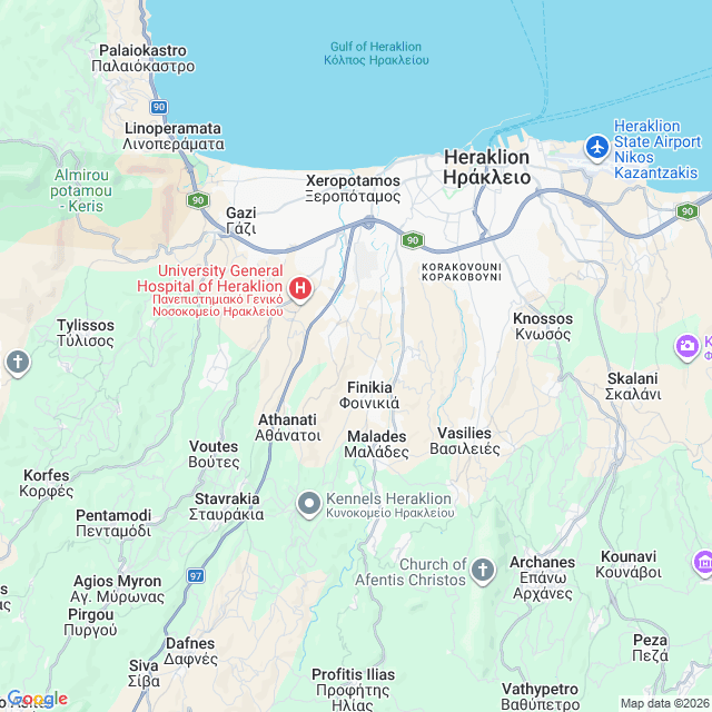 Approximate location