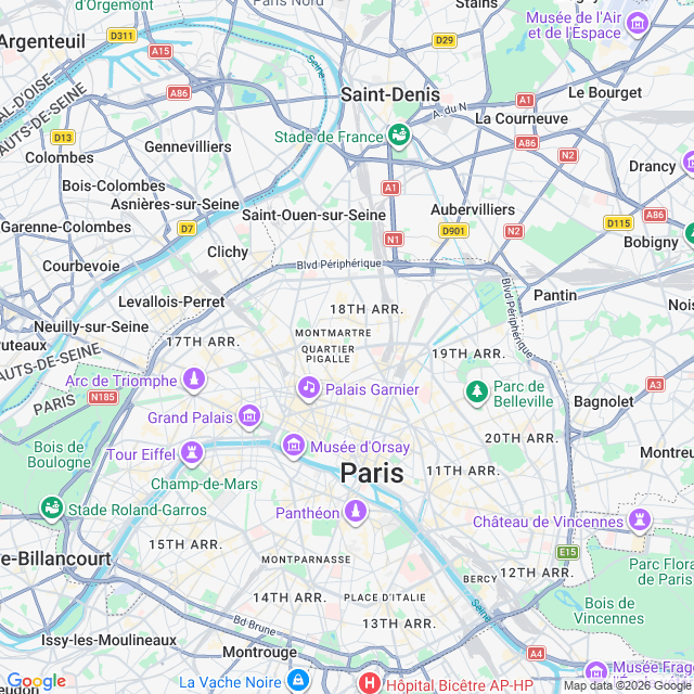Approximate location