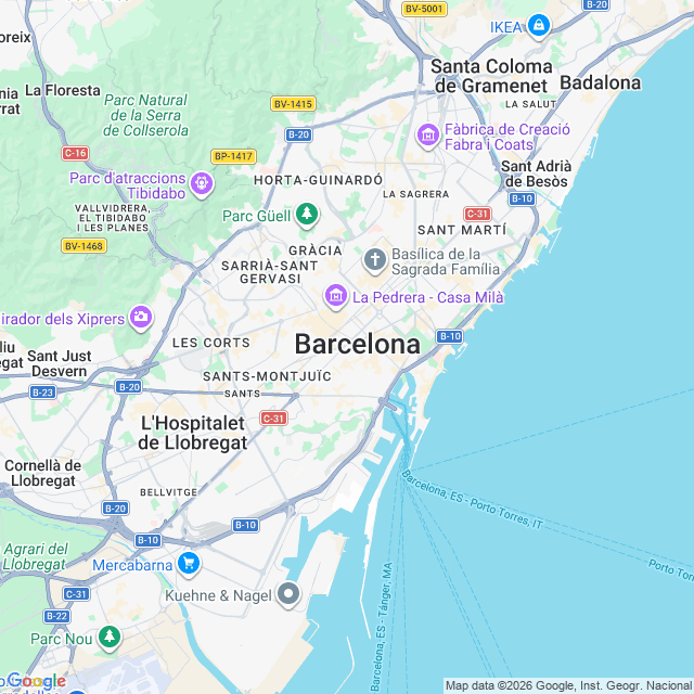 Approximate location