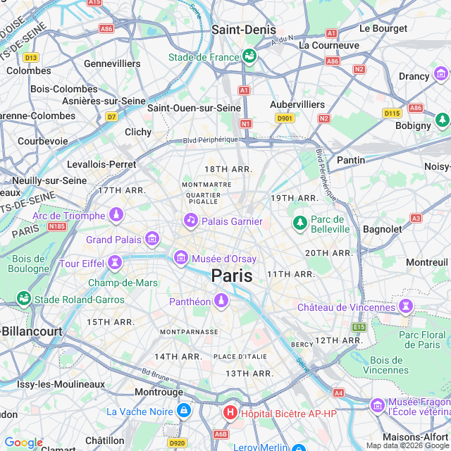 Approximate location