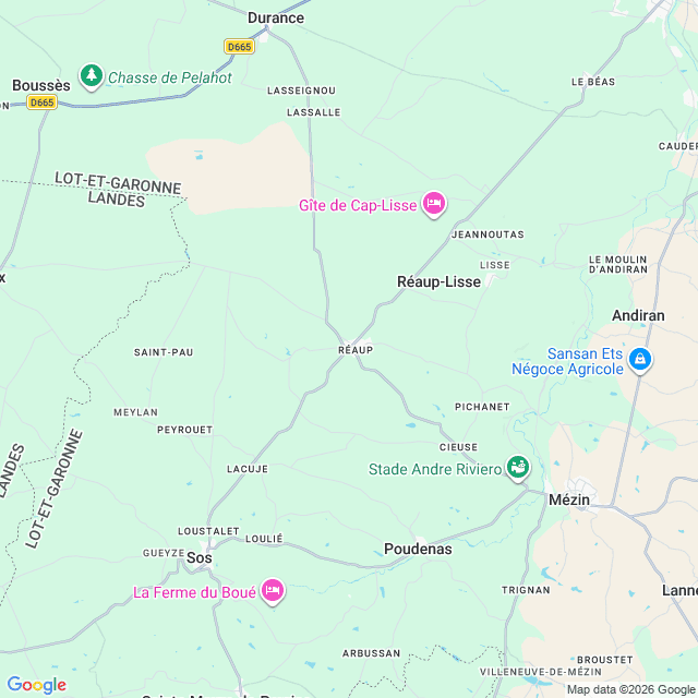 Approximate location