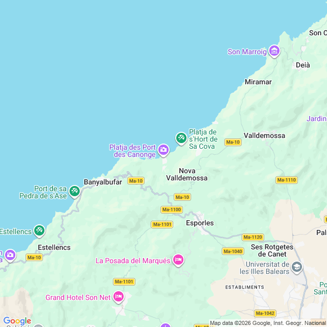 Approximate location