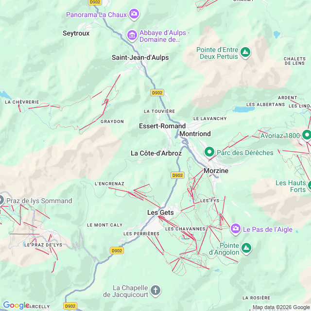 Approximate location