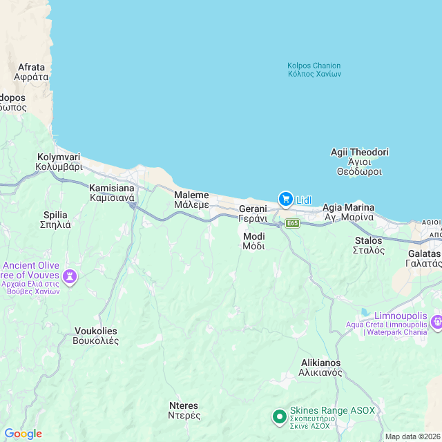 Approximate location