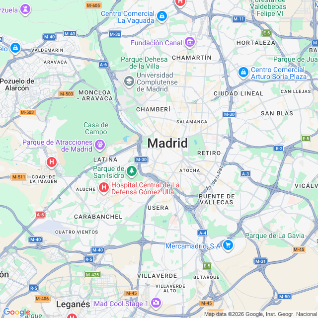 Approximate location