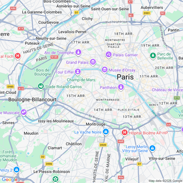 Approximate location