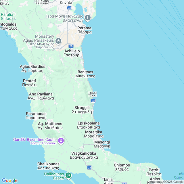 Approximate location