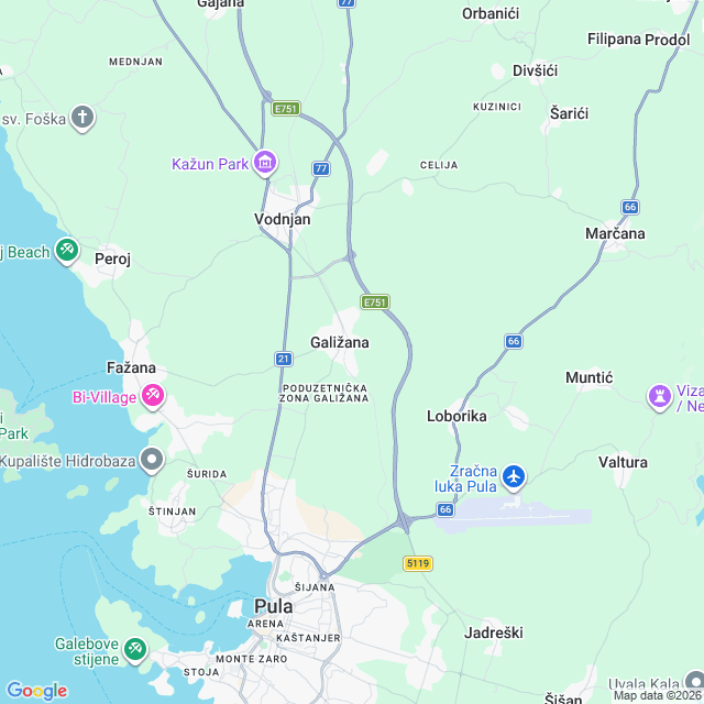Approximate location