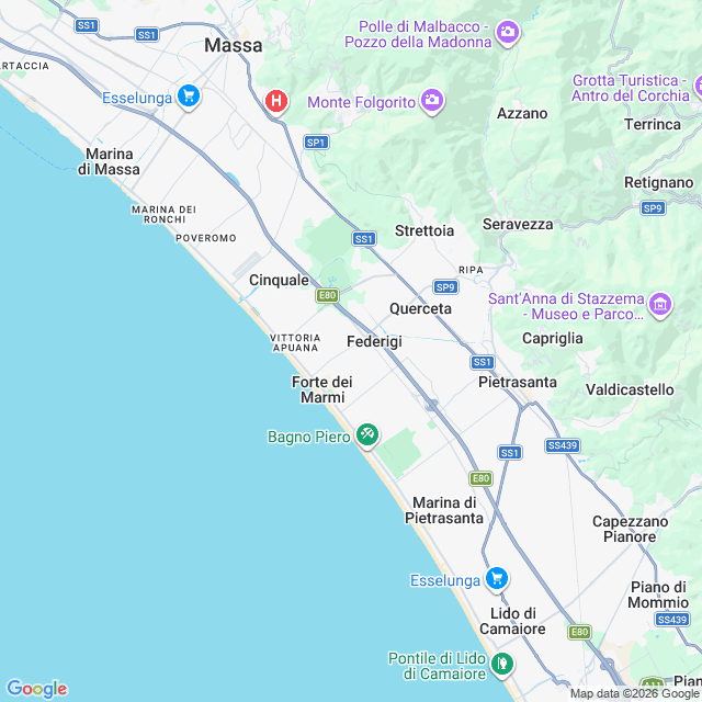 Approximate location