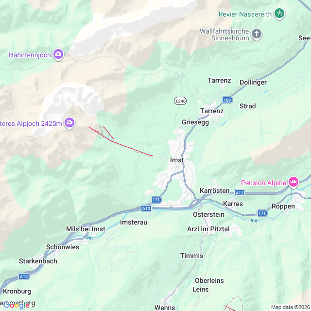 Approximate location