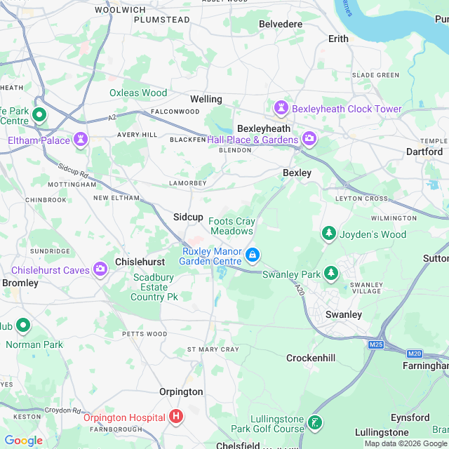 Approximate location