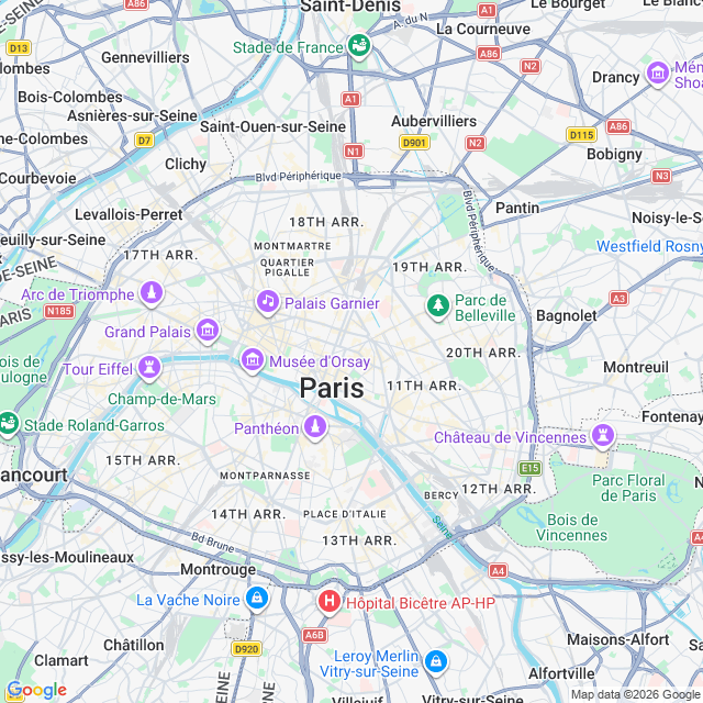 Approximate location