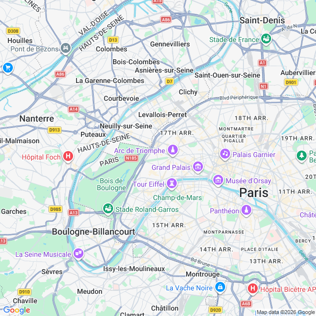 Approximate location
