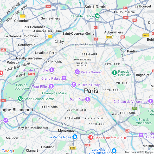 Approximate location