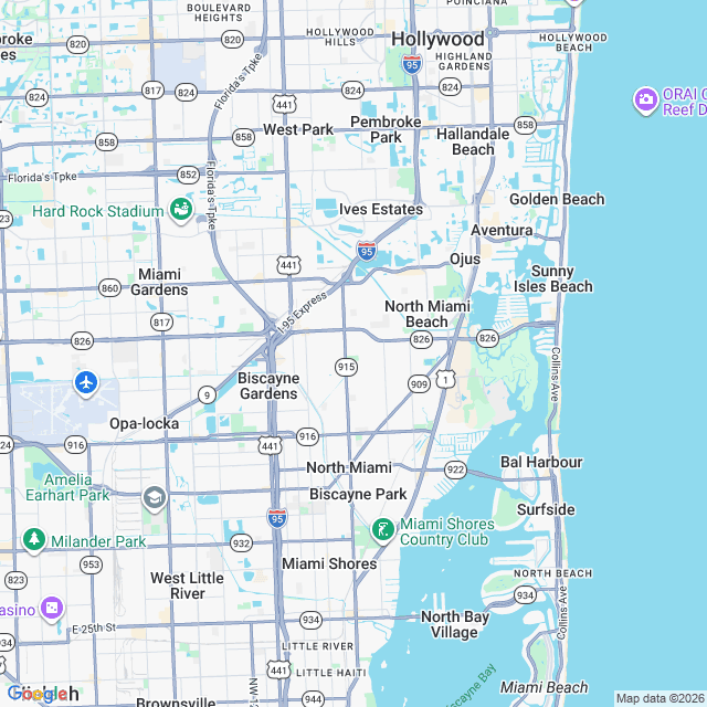 Approximate location