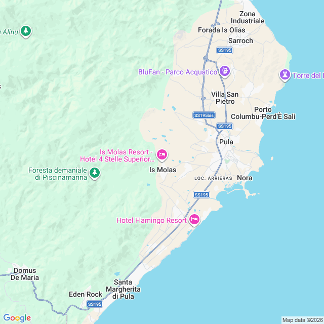 Approximate location