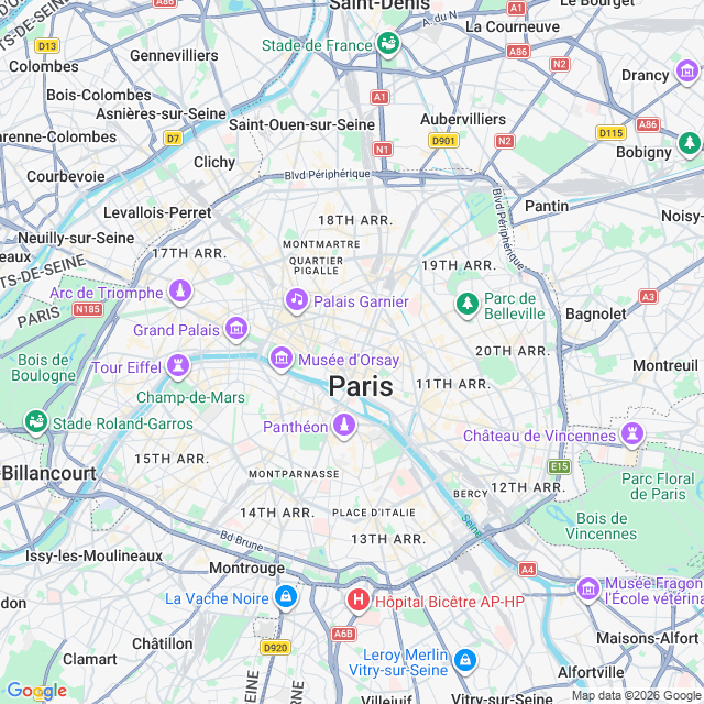 Approximate location