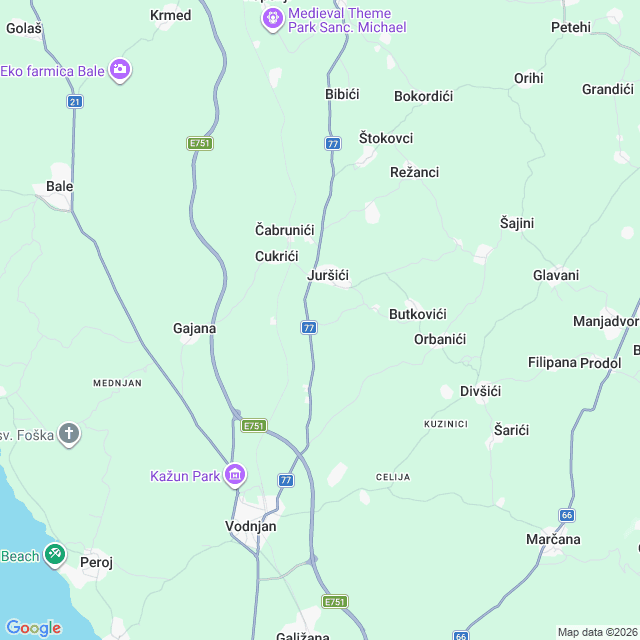 Approximate location