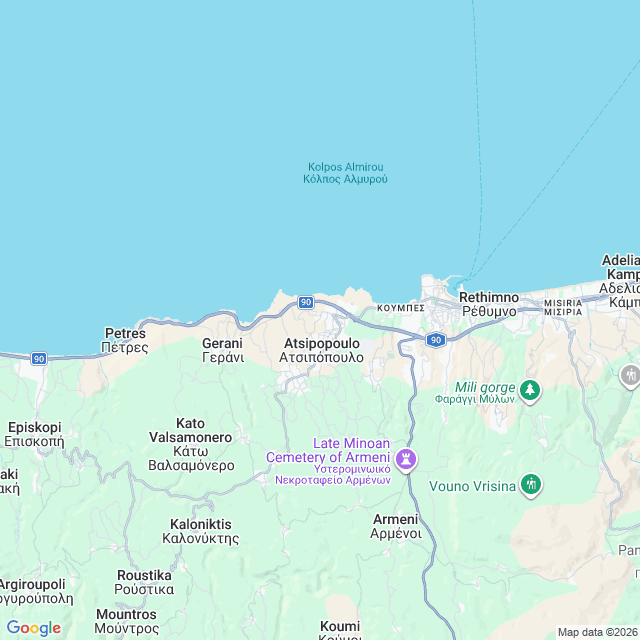 Approximate location