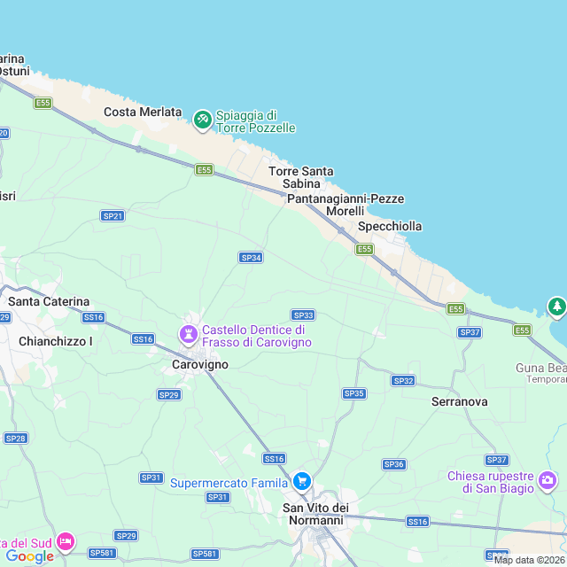 Approximate location