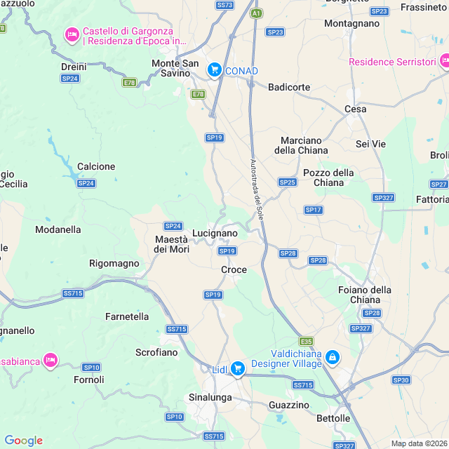 Approximate location