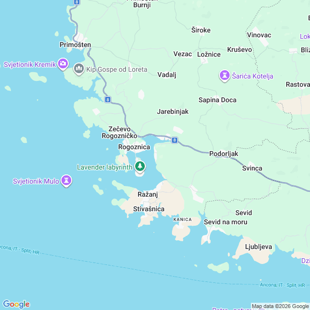 Approximate location