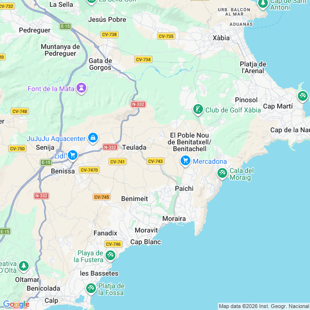 Approximate location