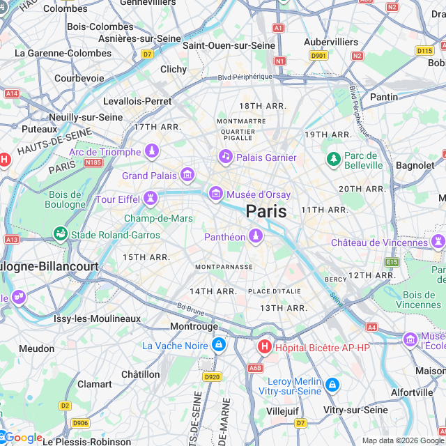Approximate location
