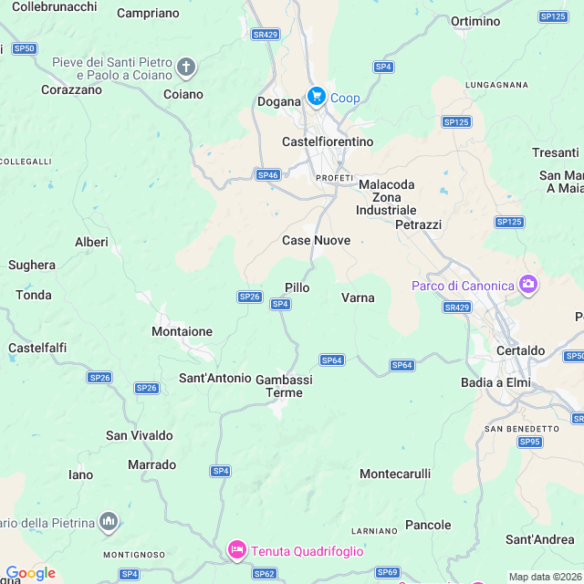 Approximate location