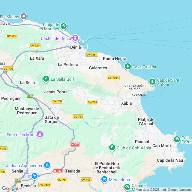 Approximate location