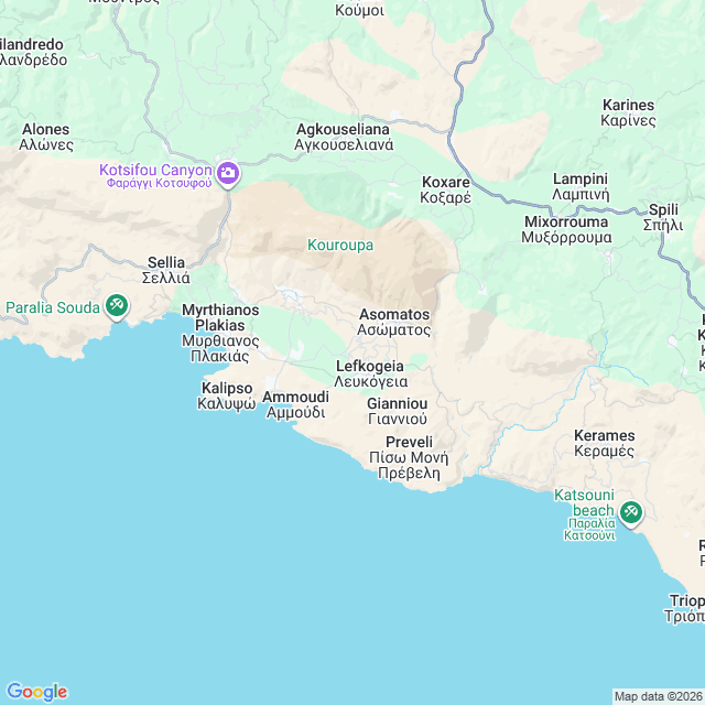 Approximate location
