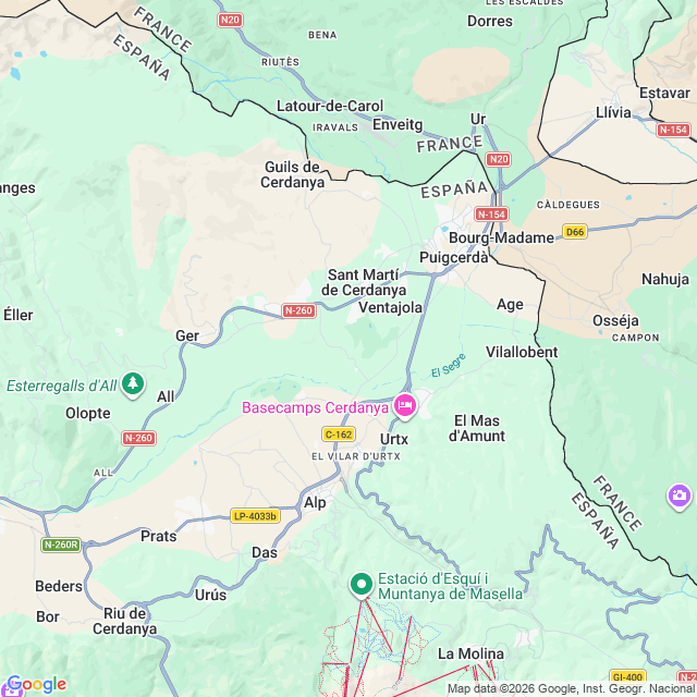 Approximate location