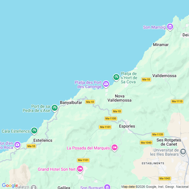 Approximate location