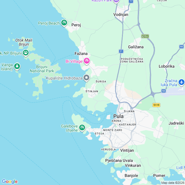 Approximate location