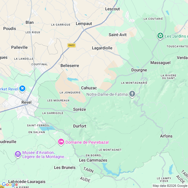 Approximate location
