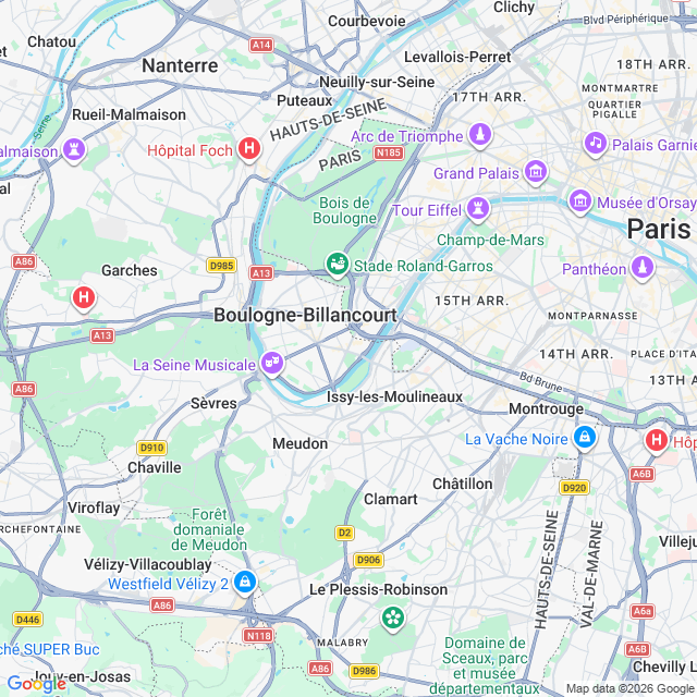 Approximate location