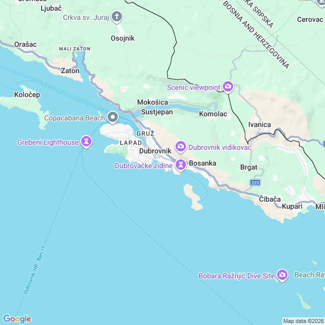 Approximate location