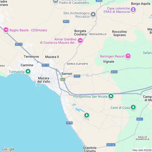 Approximate location