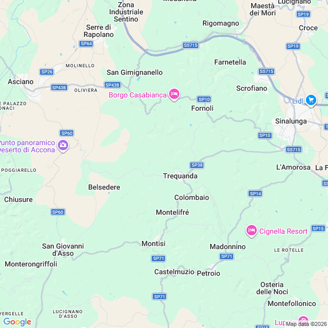 Approximate location
