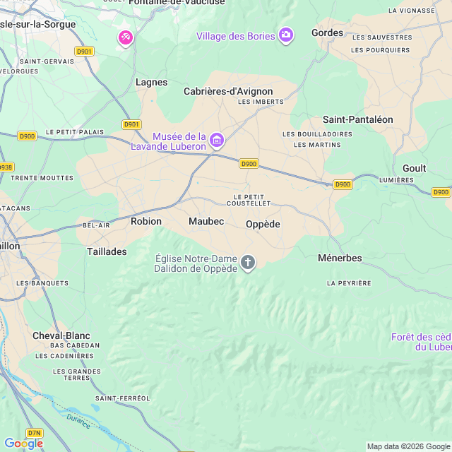 Approximate location