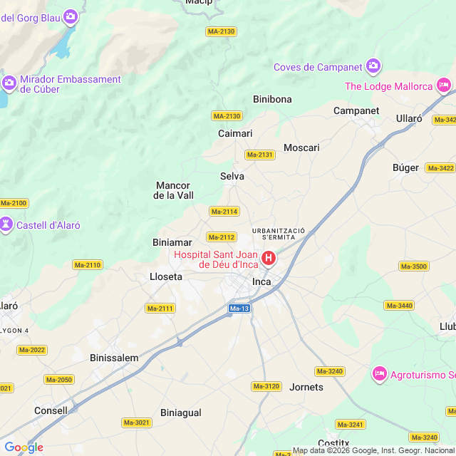 Approximate location