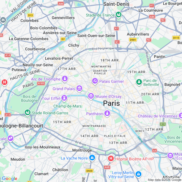 Approximate location