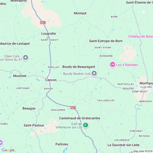 Approximate location