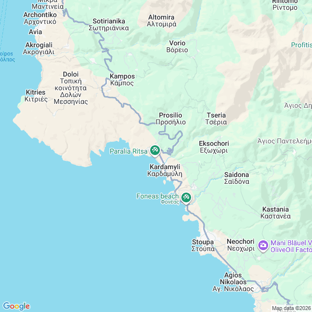 Approximate location