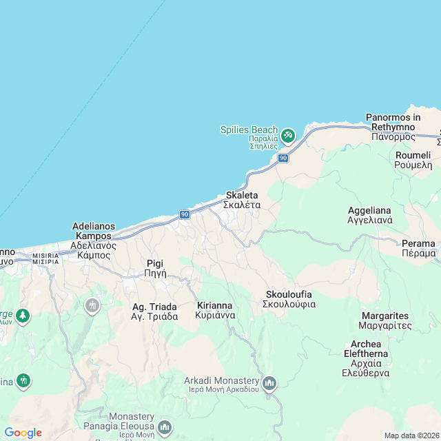Approximate location