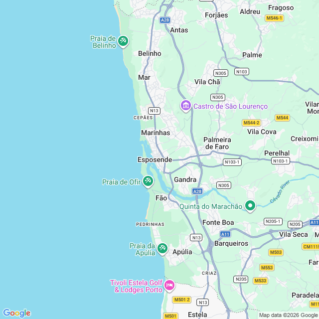 Approximate location