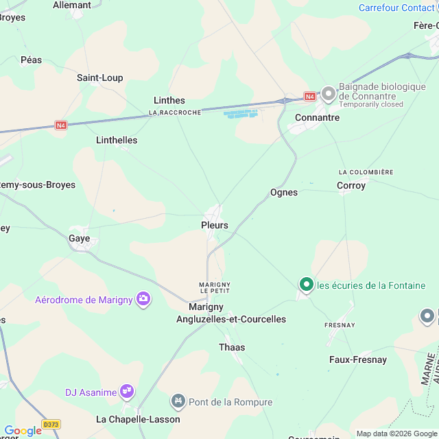Approximate location