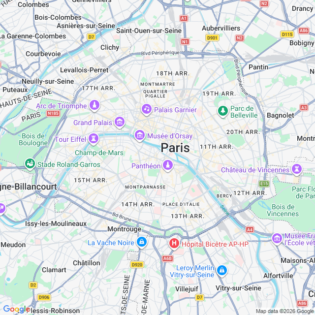 Approximate location