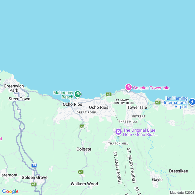 Approximate location