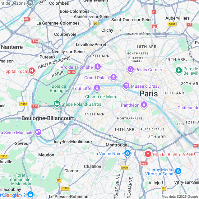 Approximate location
